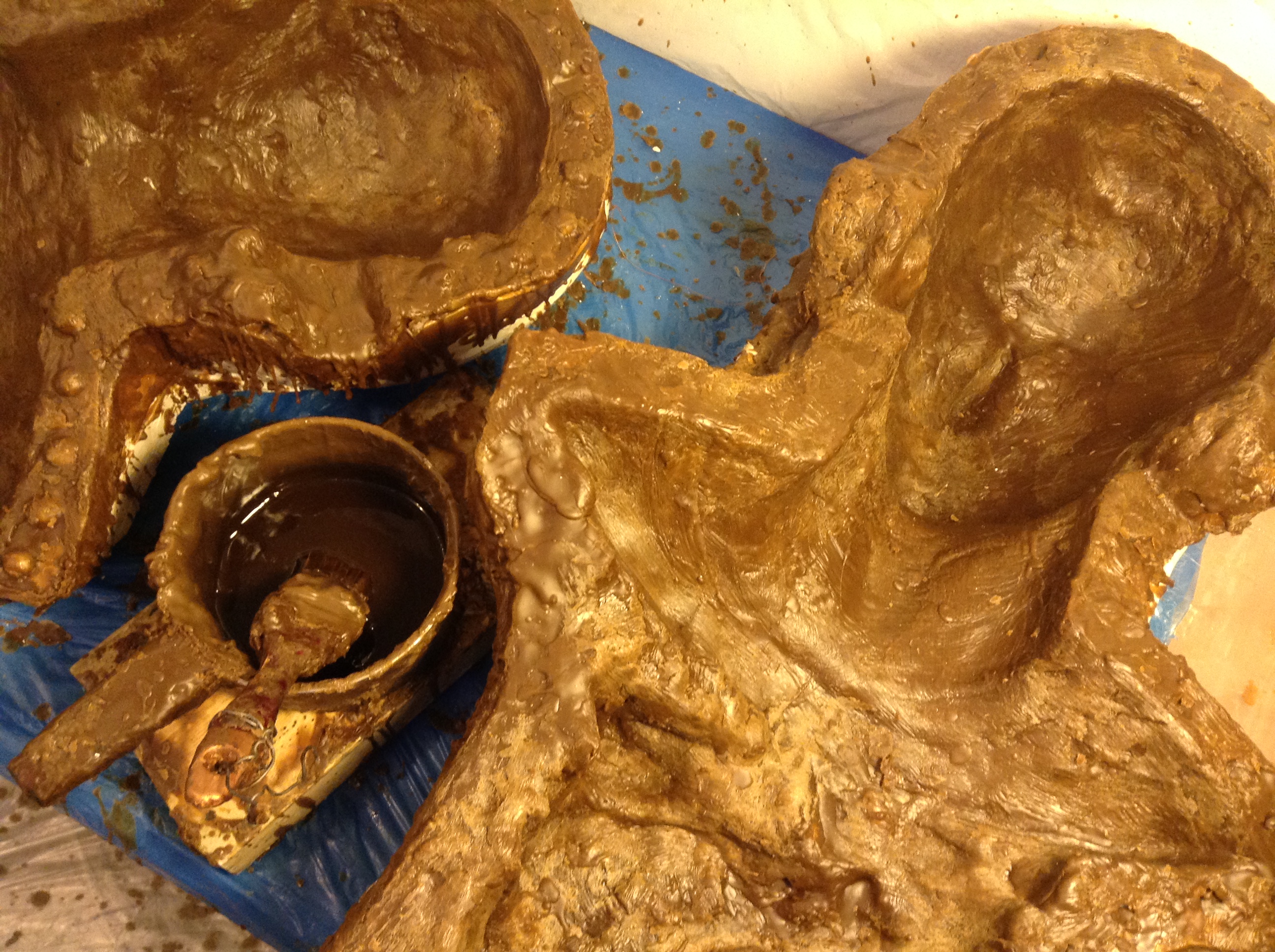 изготовление скульптуры Восковка