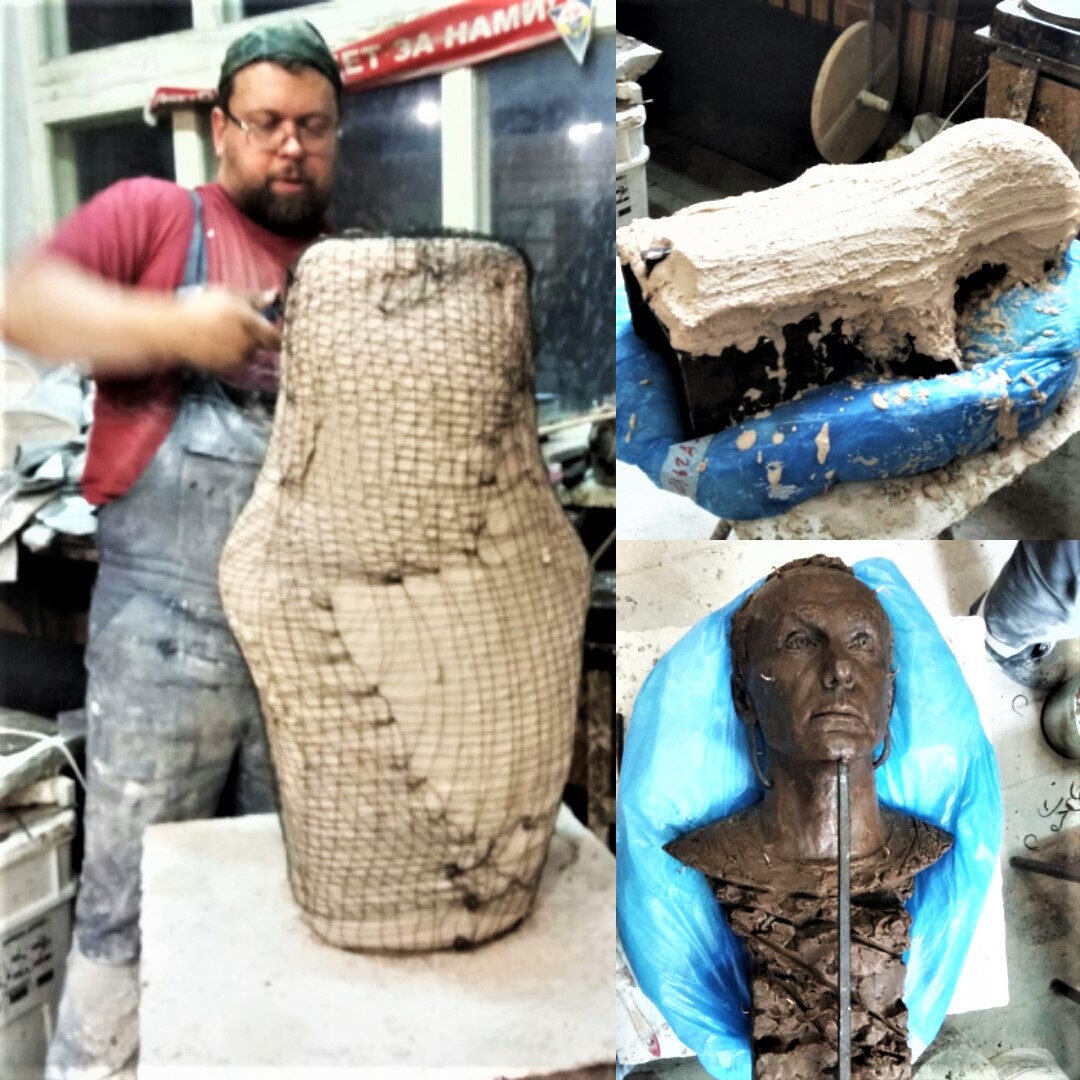 изготовление скульптуры формовка
