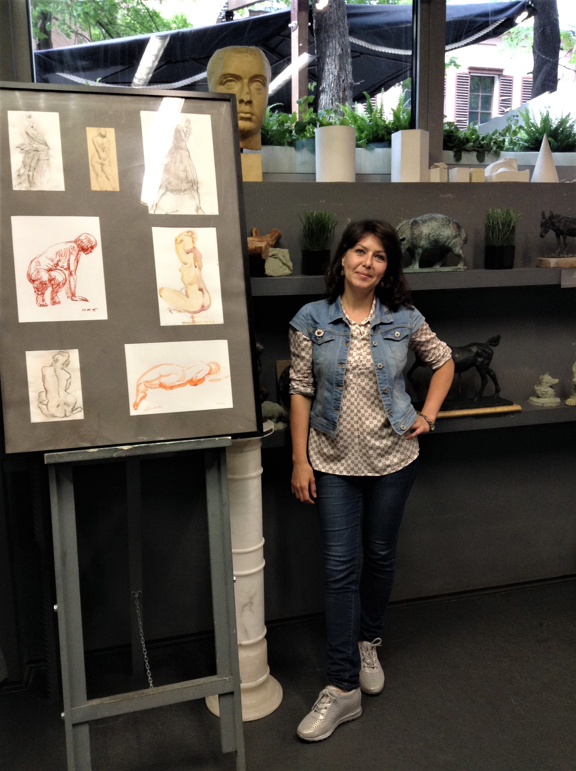 Выставка Творческих Мастерских РАХ, в Царской башне Казанского вокзала