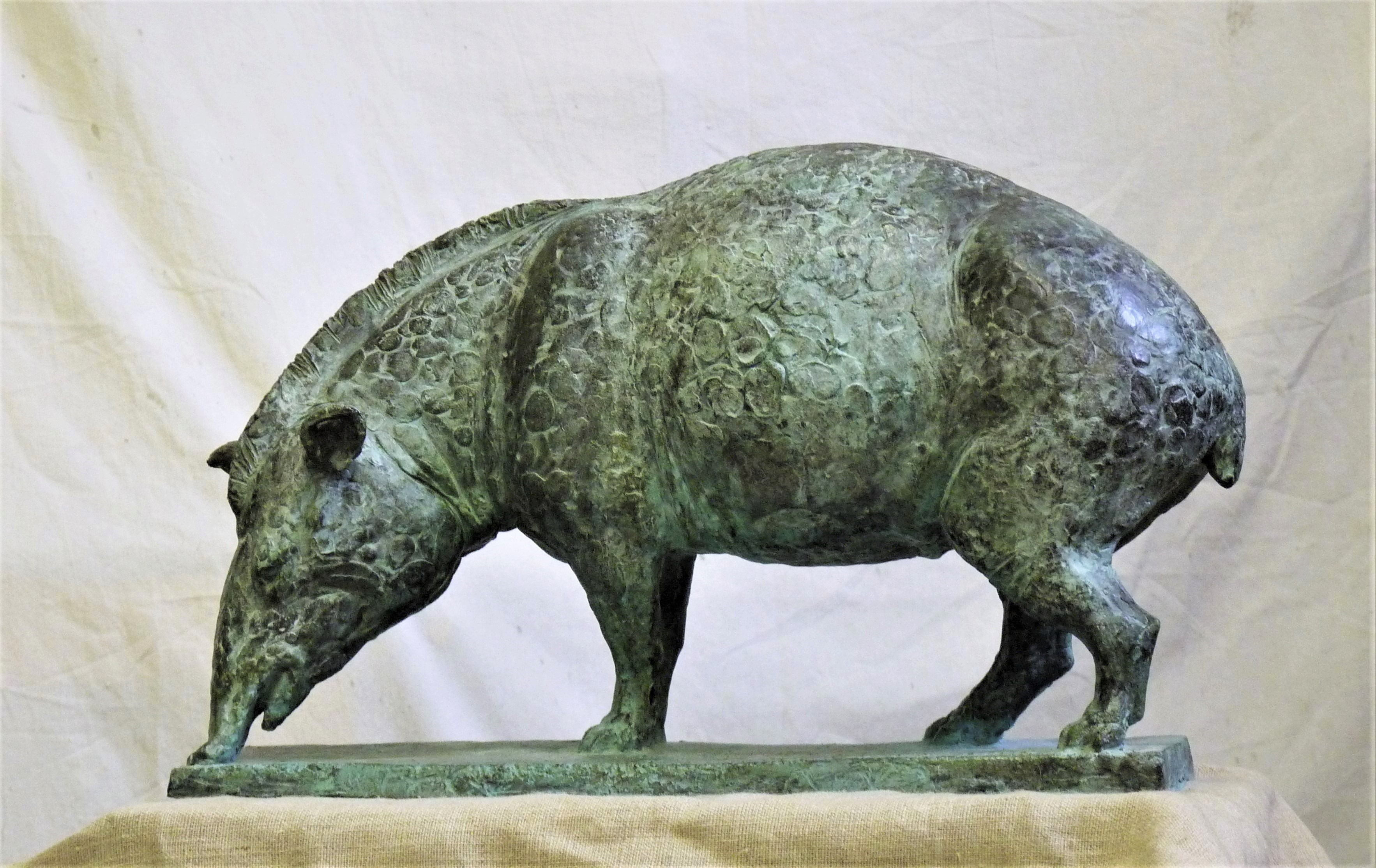 Скульптура животных в бронзе