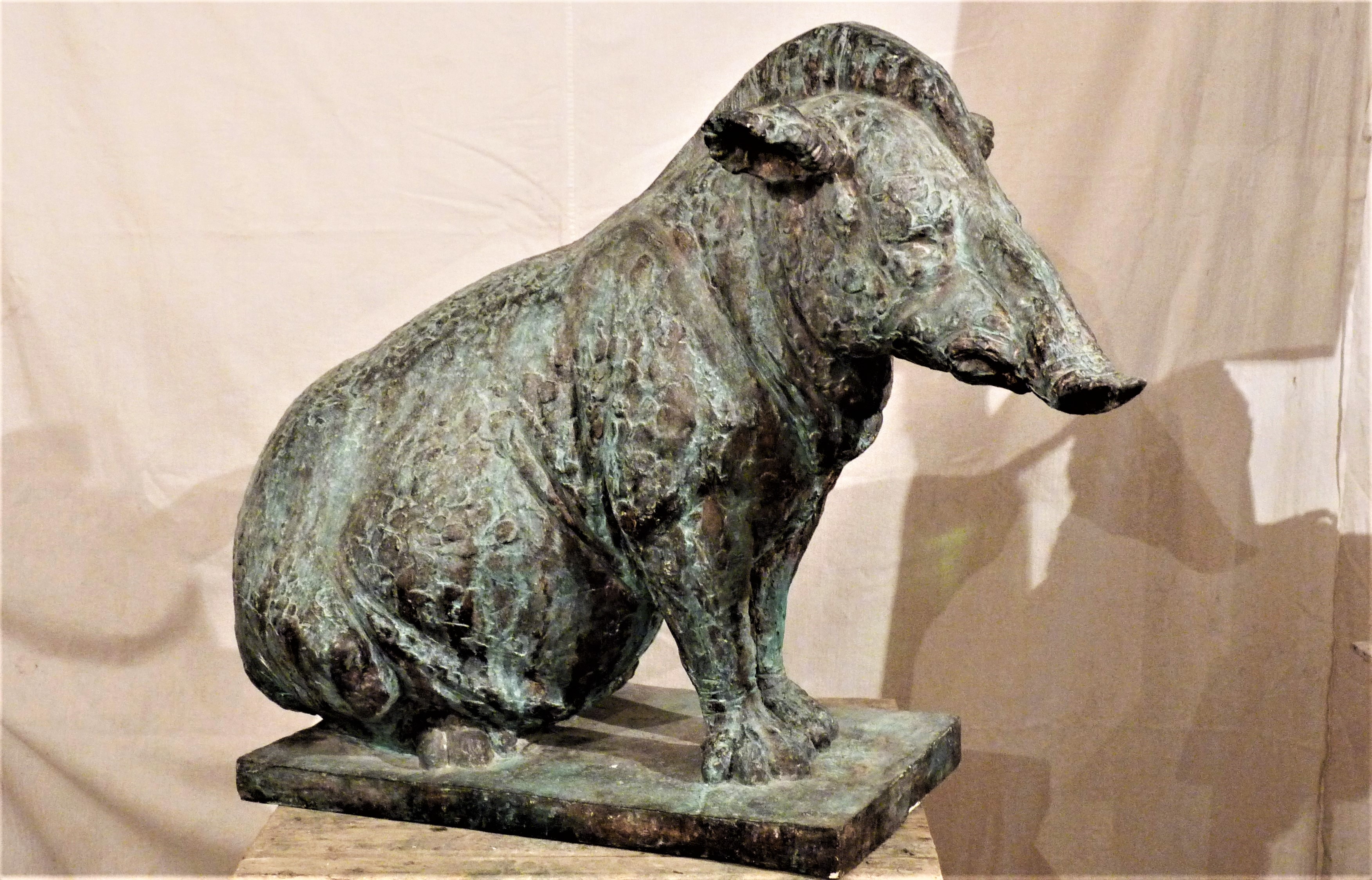 скульптура животного, , скульптор Ольга Колосова.