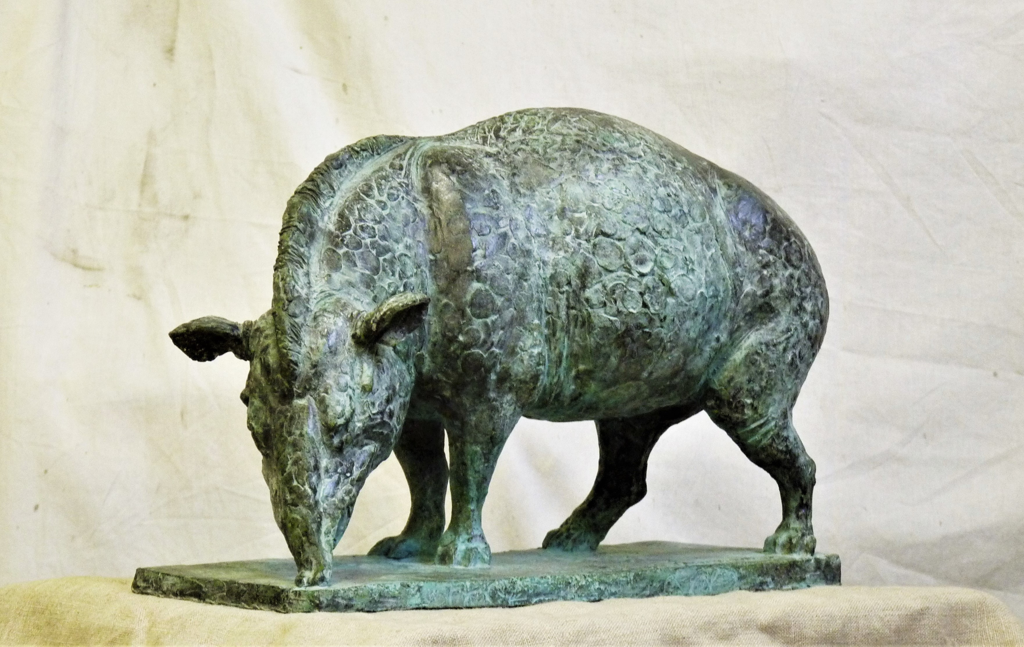 Скульптура животных в бронзе,  скульптура на заказ, скульптор Ольга Колосова, авторскую скульптуру купить.