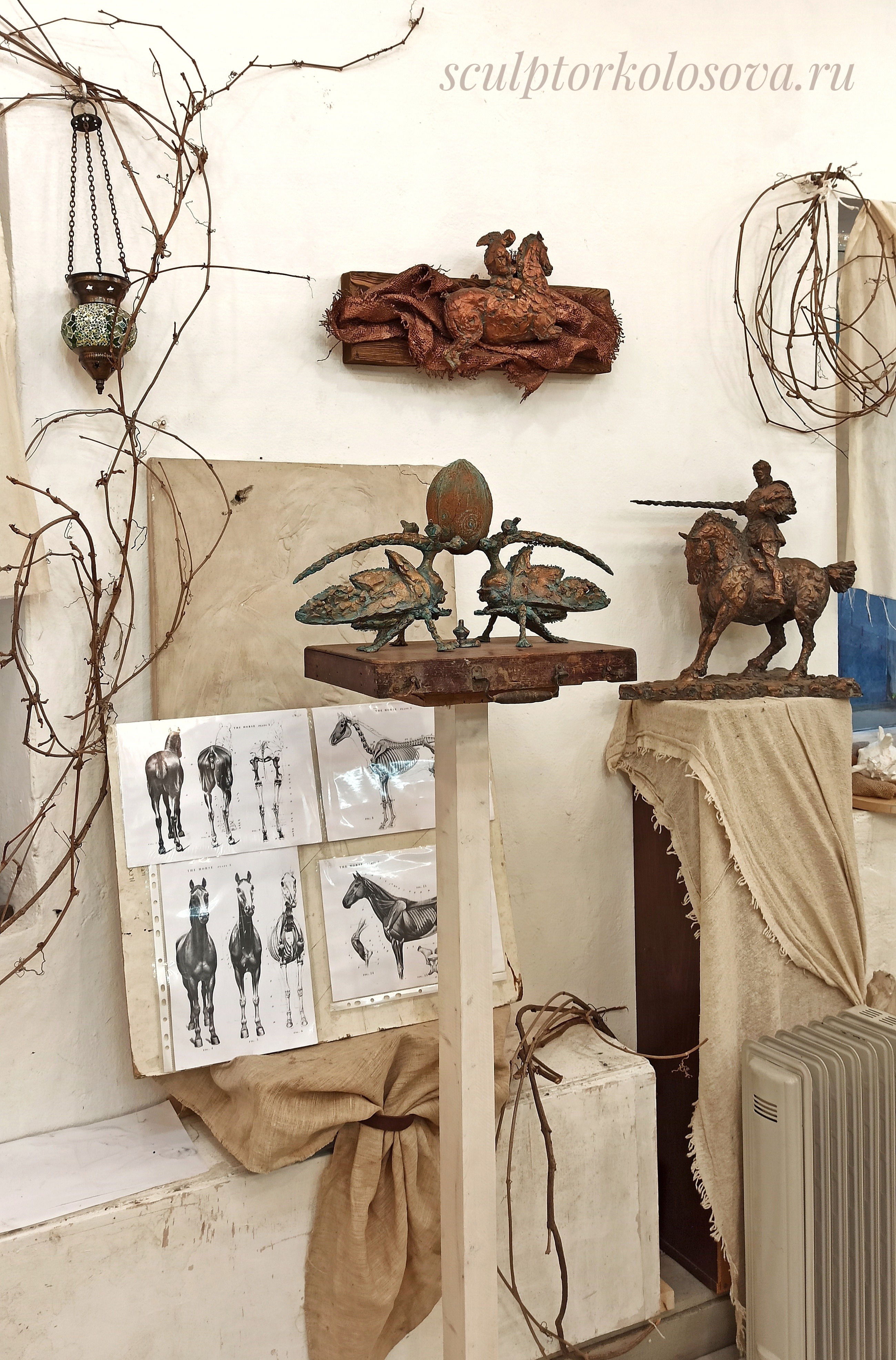 мастерская скульптора Ольги Колосовой, авторскую скульптуру купить.