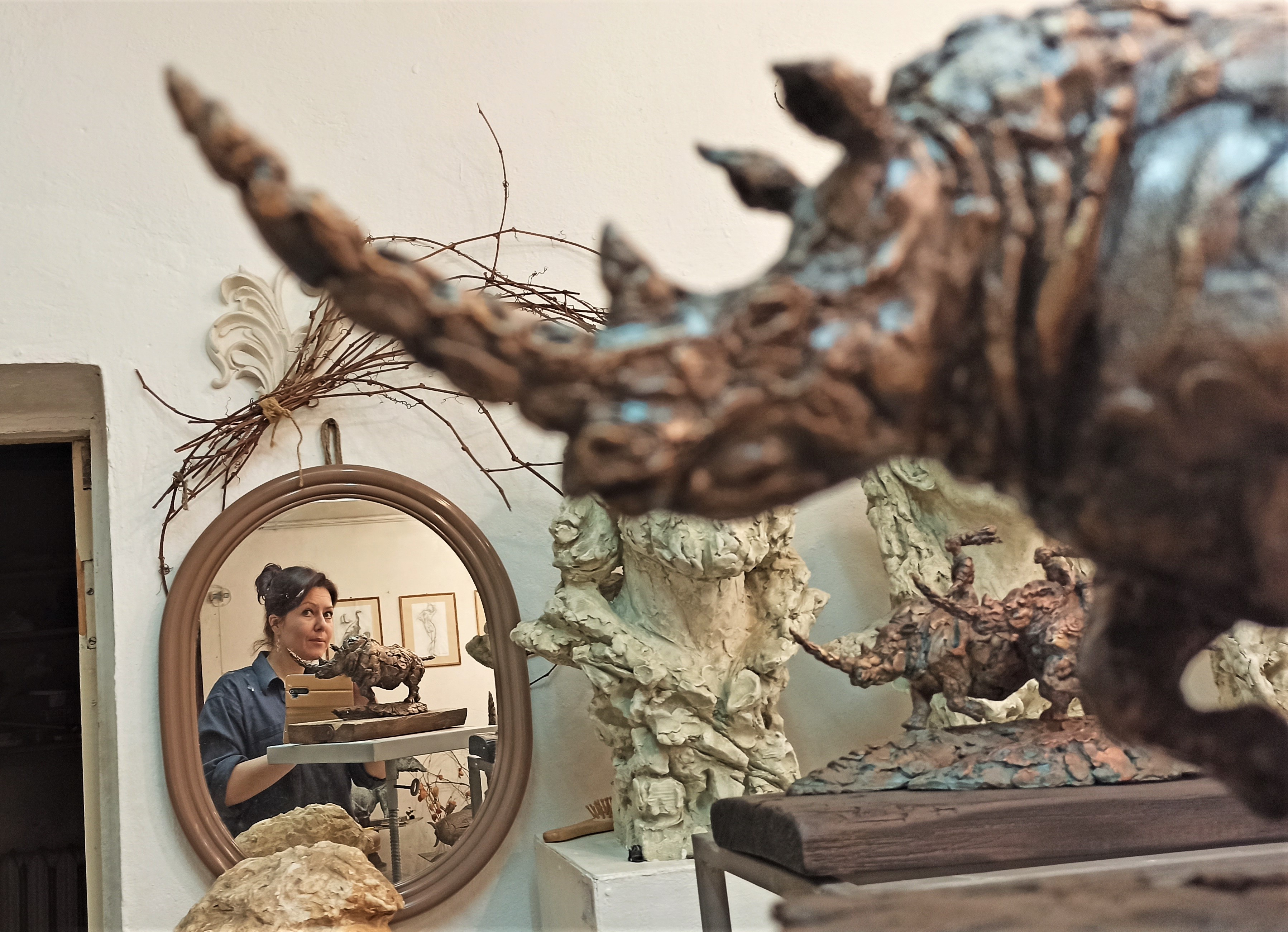 мастерская скульптора Ольги Колосовой, скульптура на заказ.