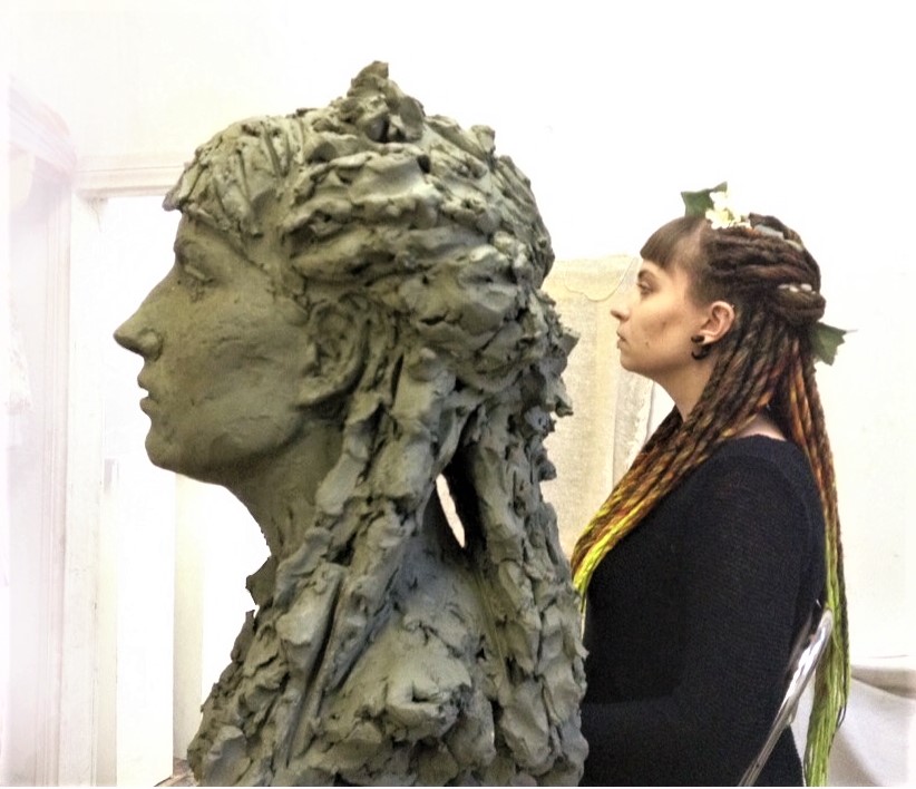 Скульптурный портрет на заказ