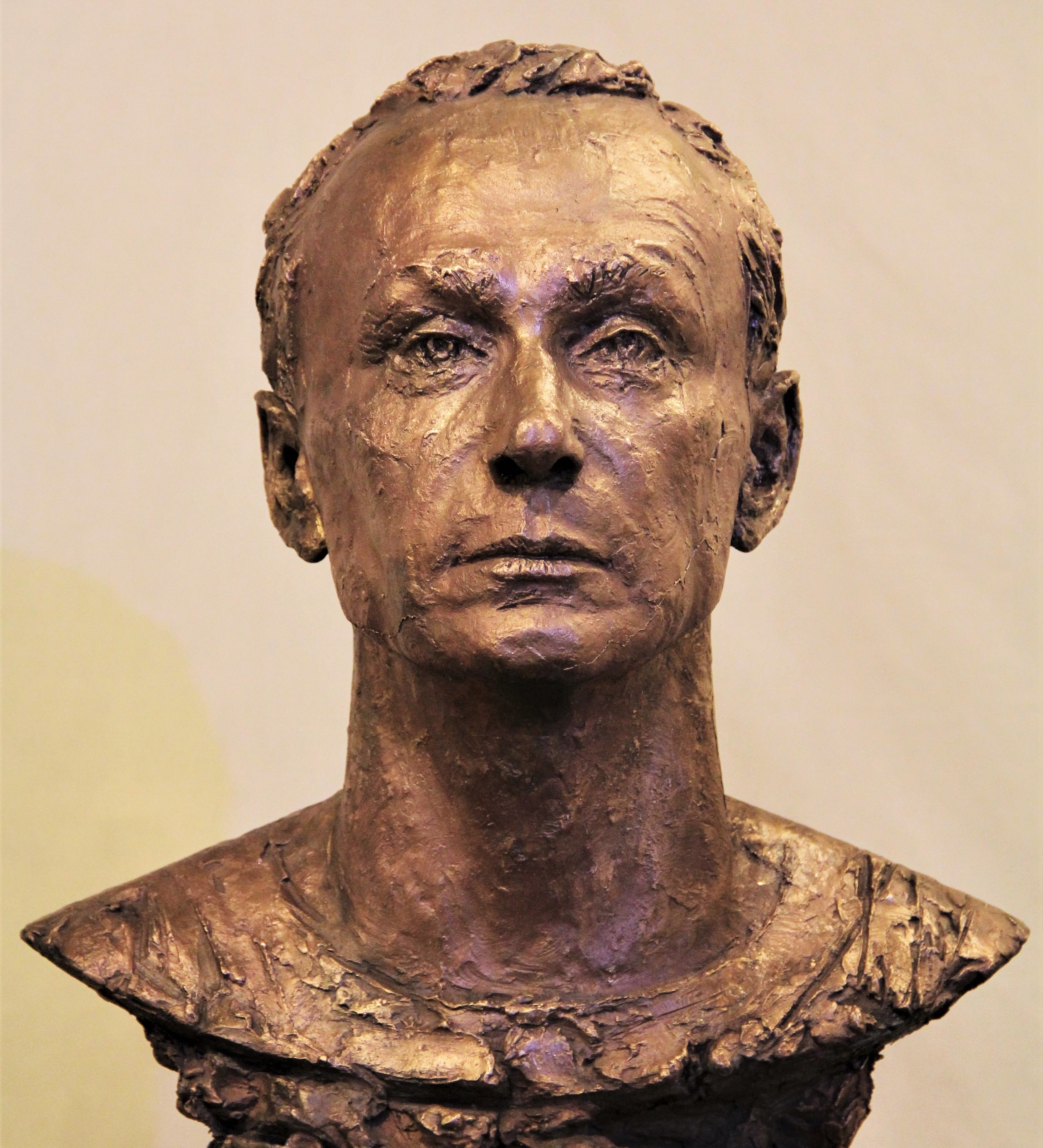 Скульптурный портрет из бронзы на заказ,скульптор Ольга Колосова, 