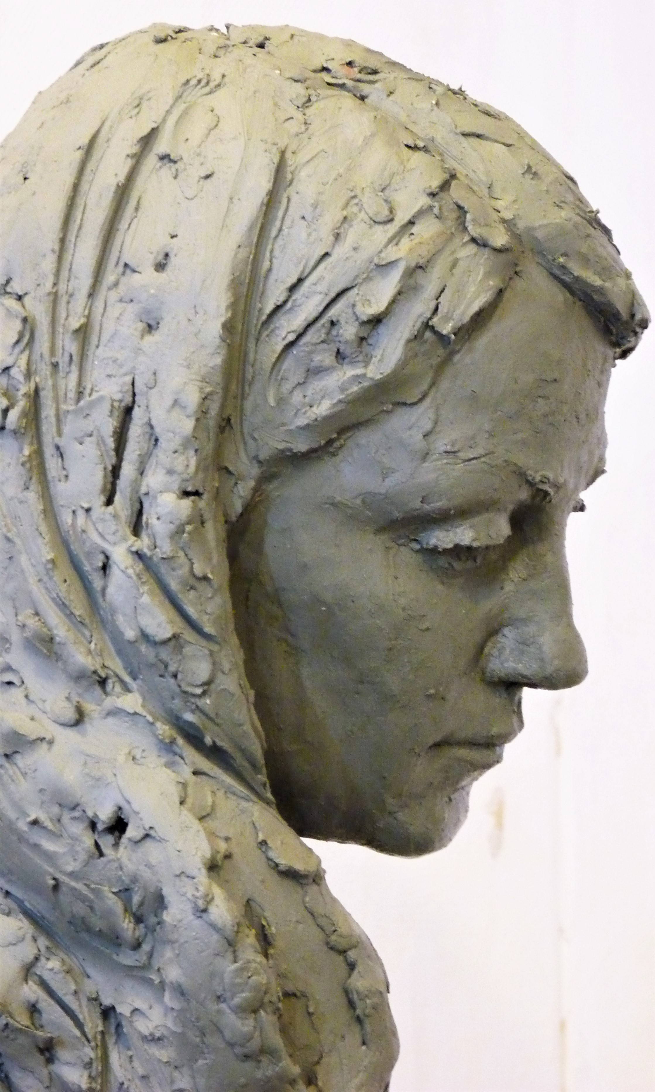 Скульптурный портрет на заказ, скульптор Ольга Колосова.