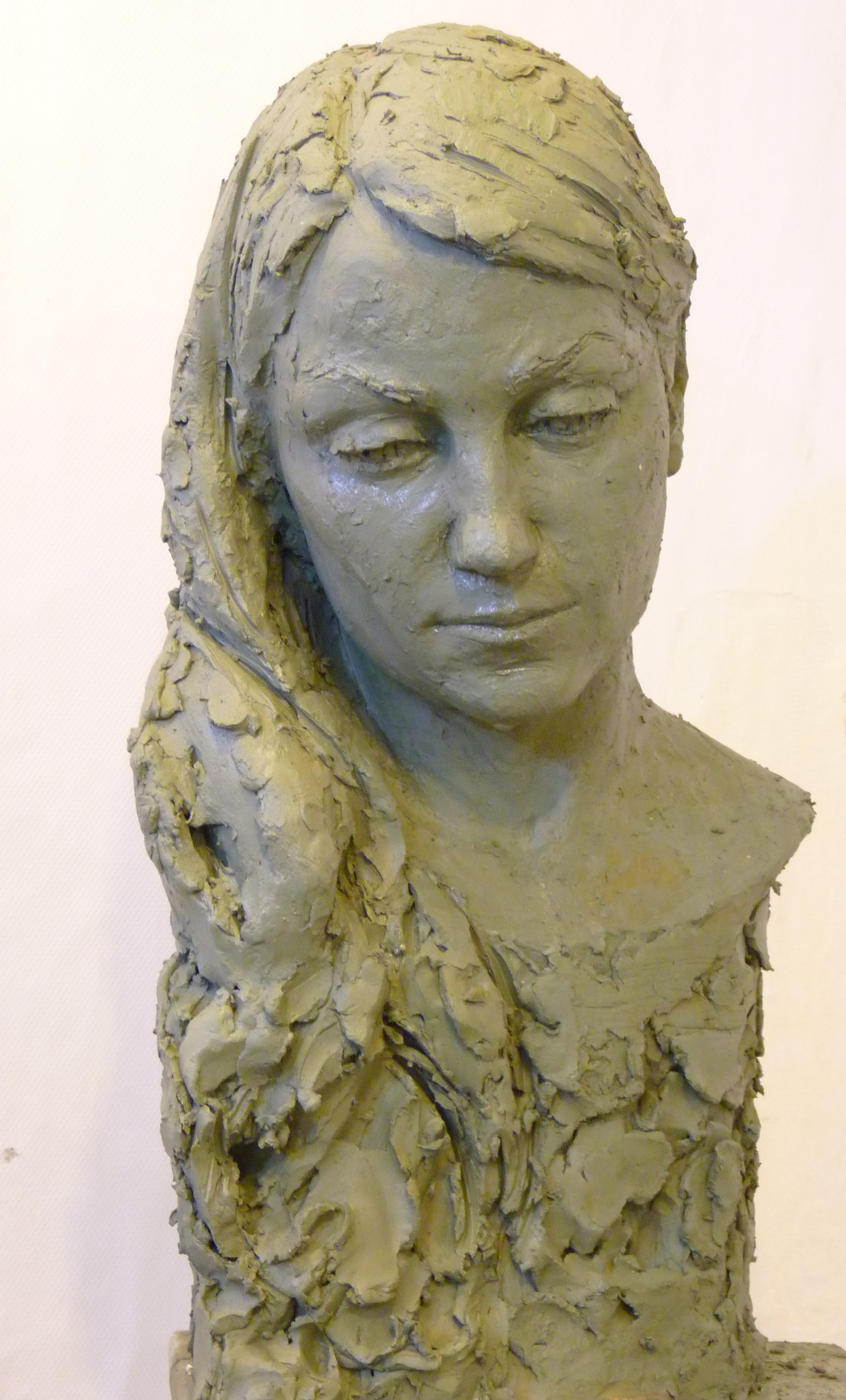 Скульптурный портрет на заказ,скульптор Ольга Колосова.