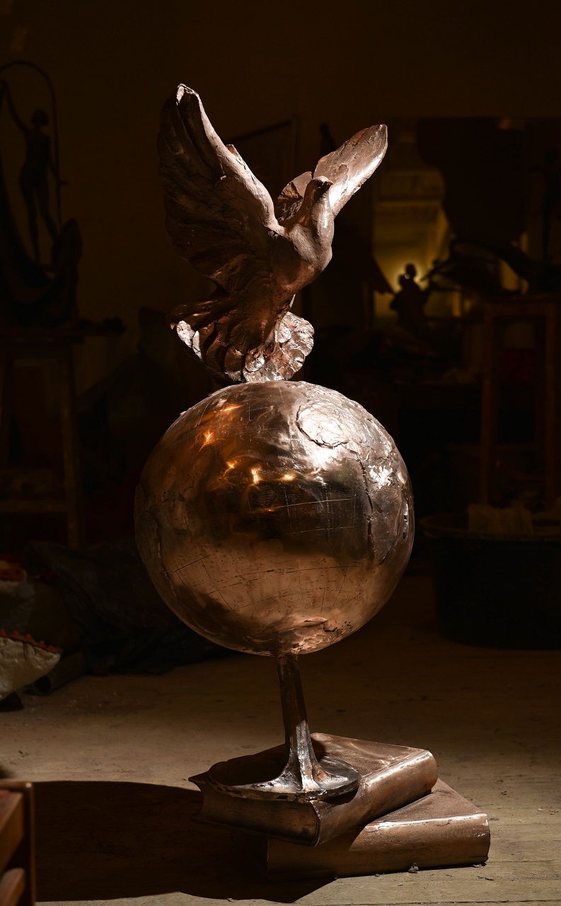 Скульптура  на заказ в бронзе, скульптор Алексей Селиванов.