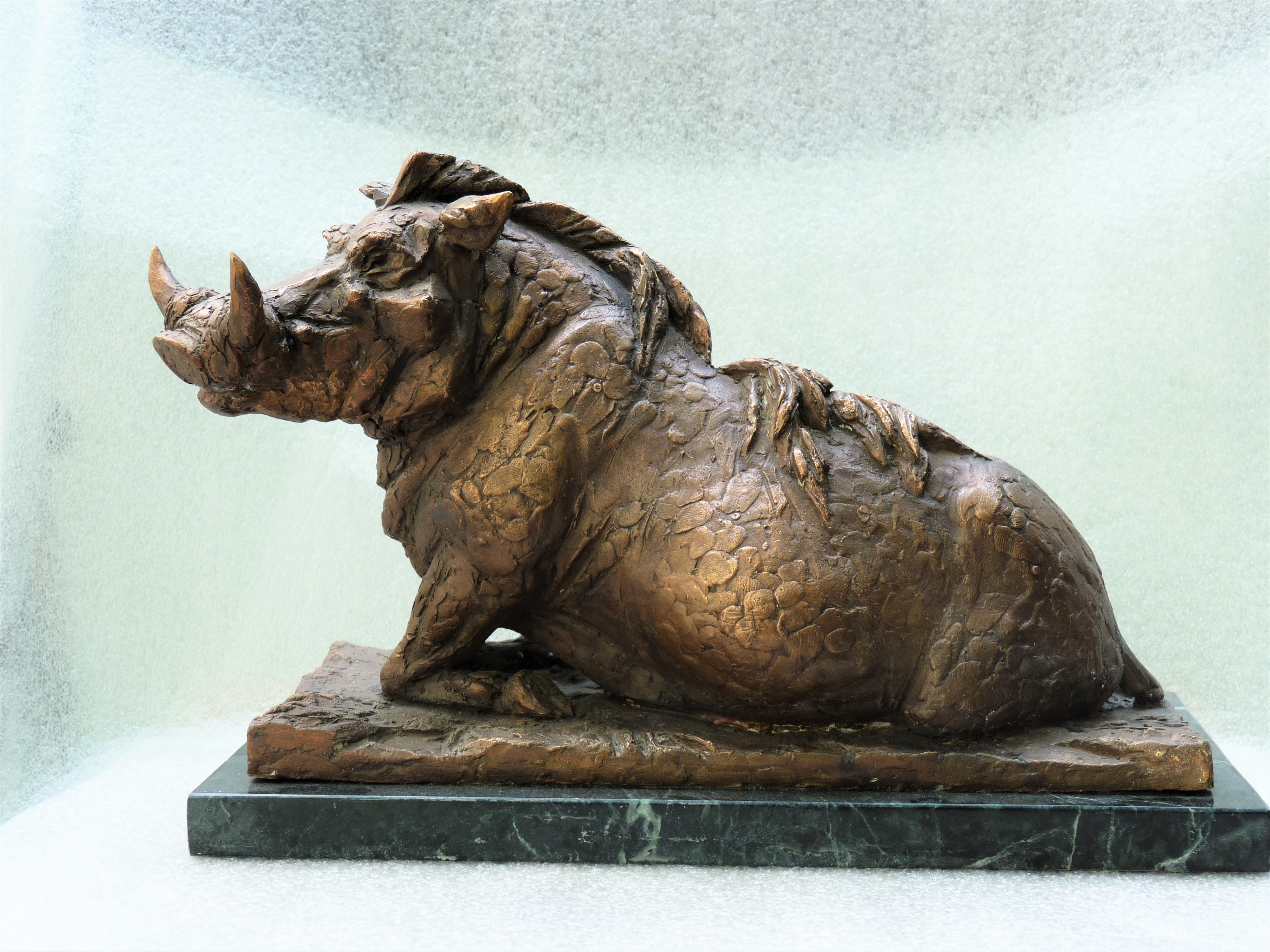 скульптура кобанчика в бронзе