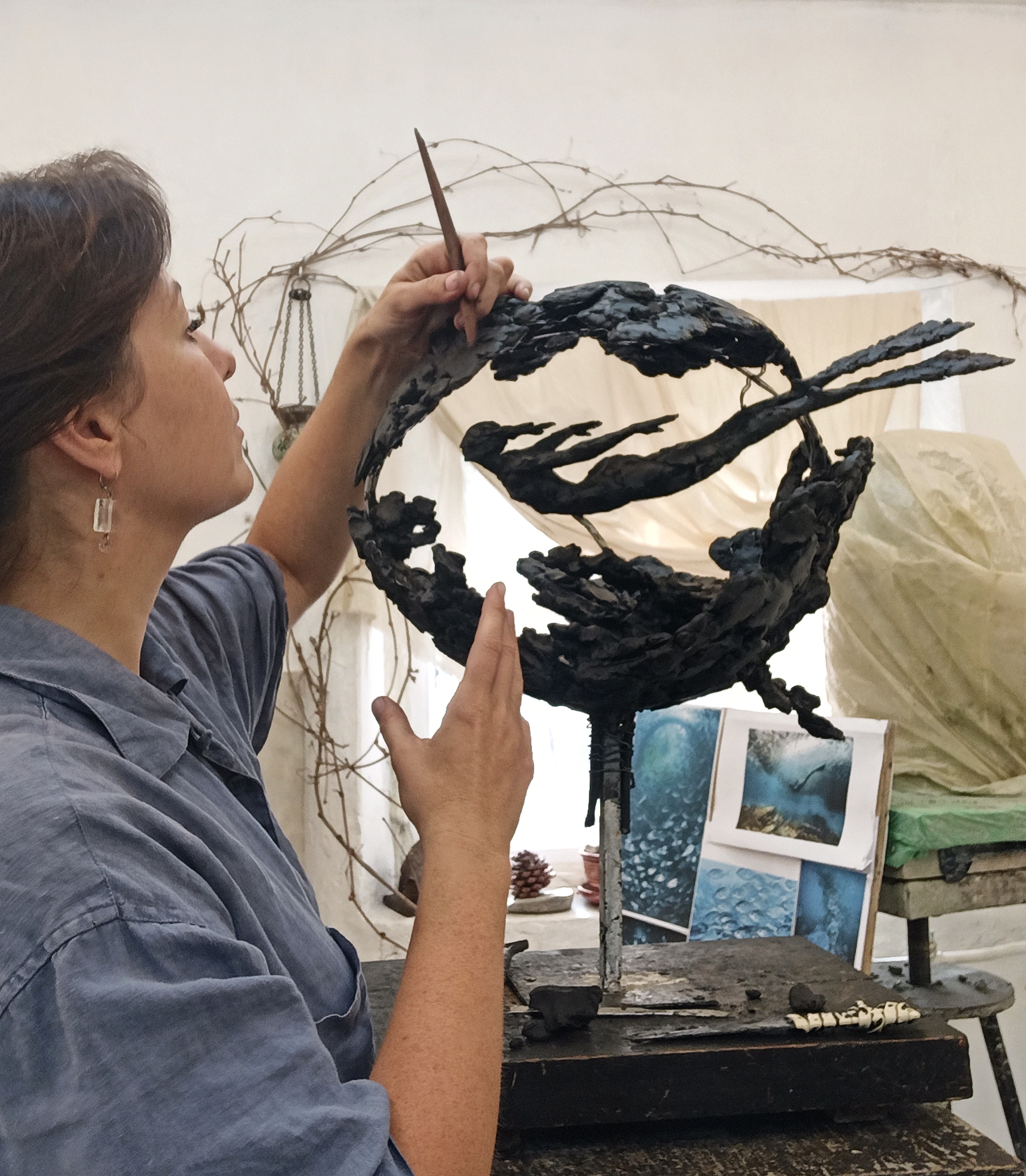 Окульптор Ольга Колосова. Авторскую скульптуру из бронзы купить.