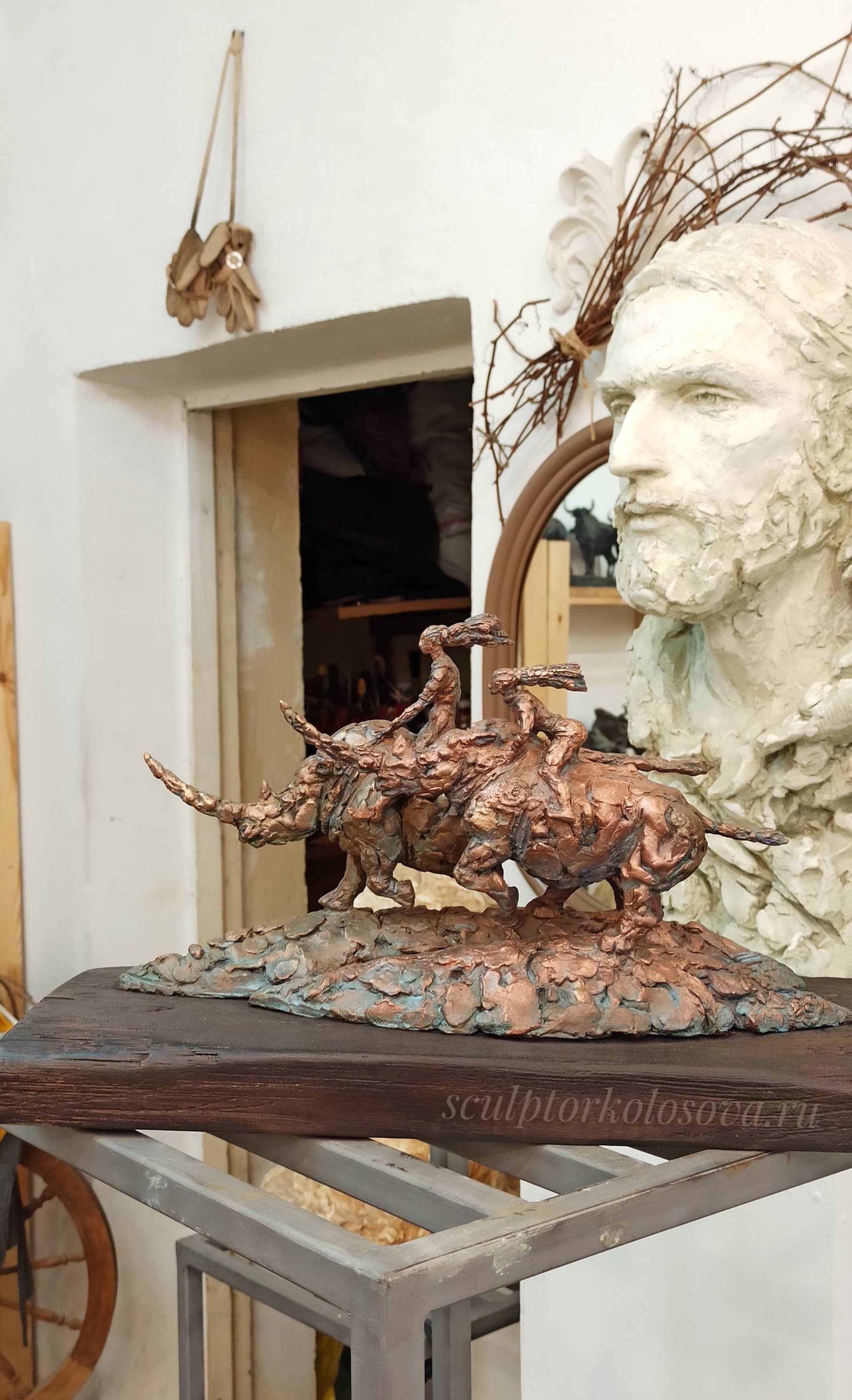 мастерская скульптора Ольги Колосовой