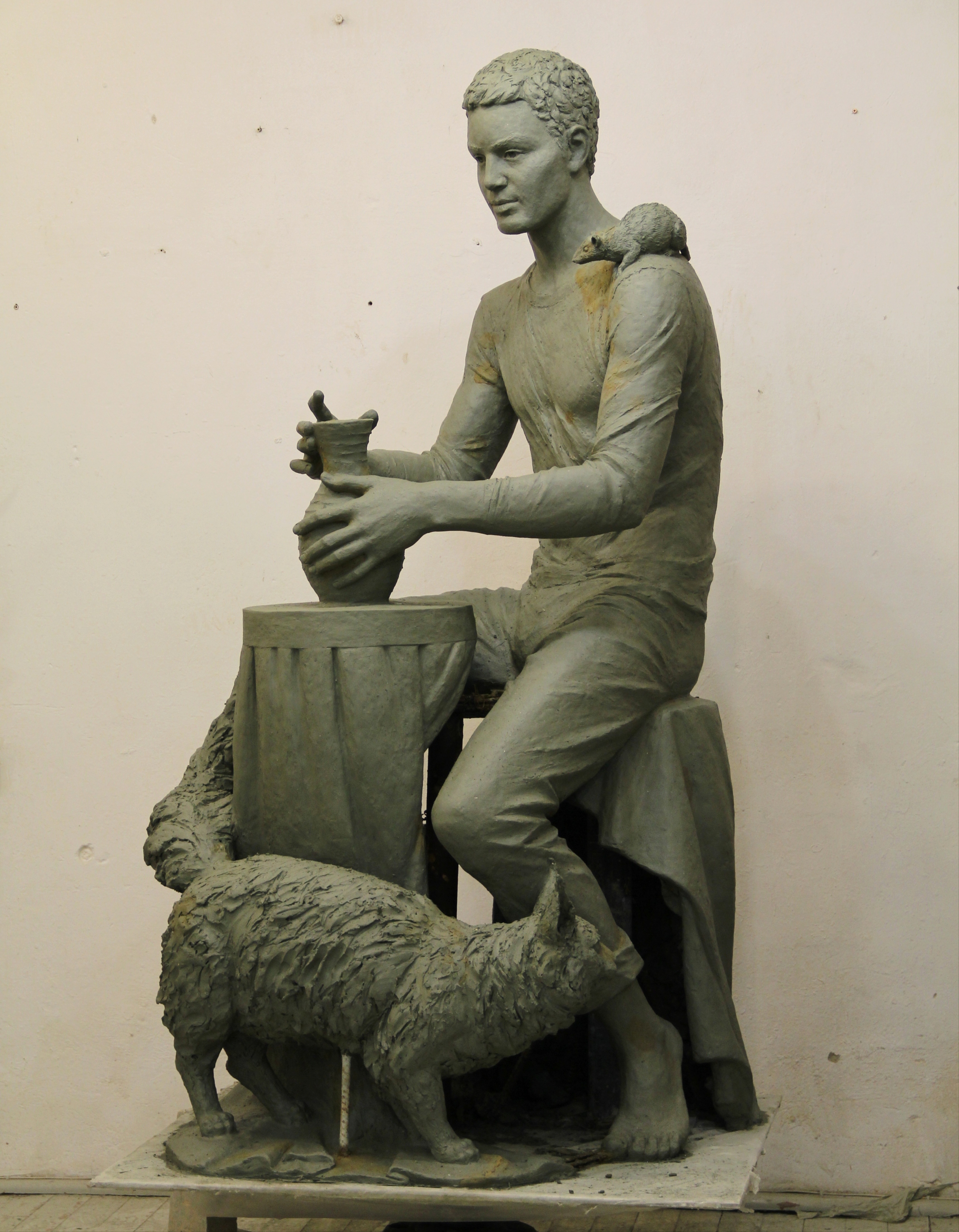 мемориальная скульптура на заказ, памятник на заказ, скульптор Ольга Колосова.