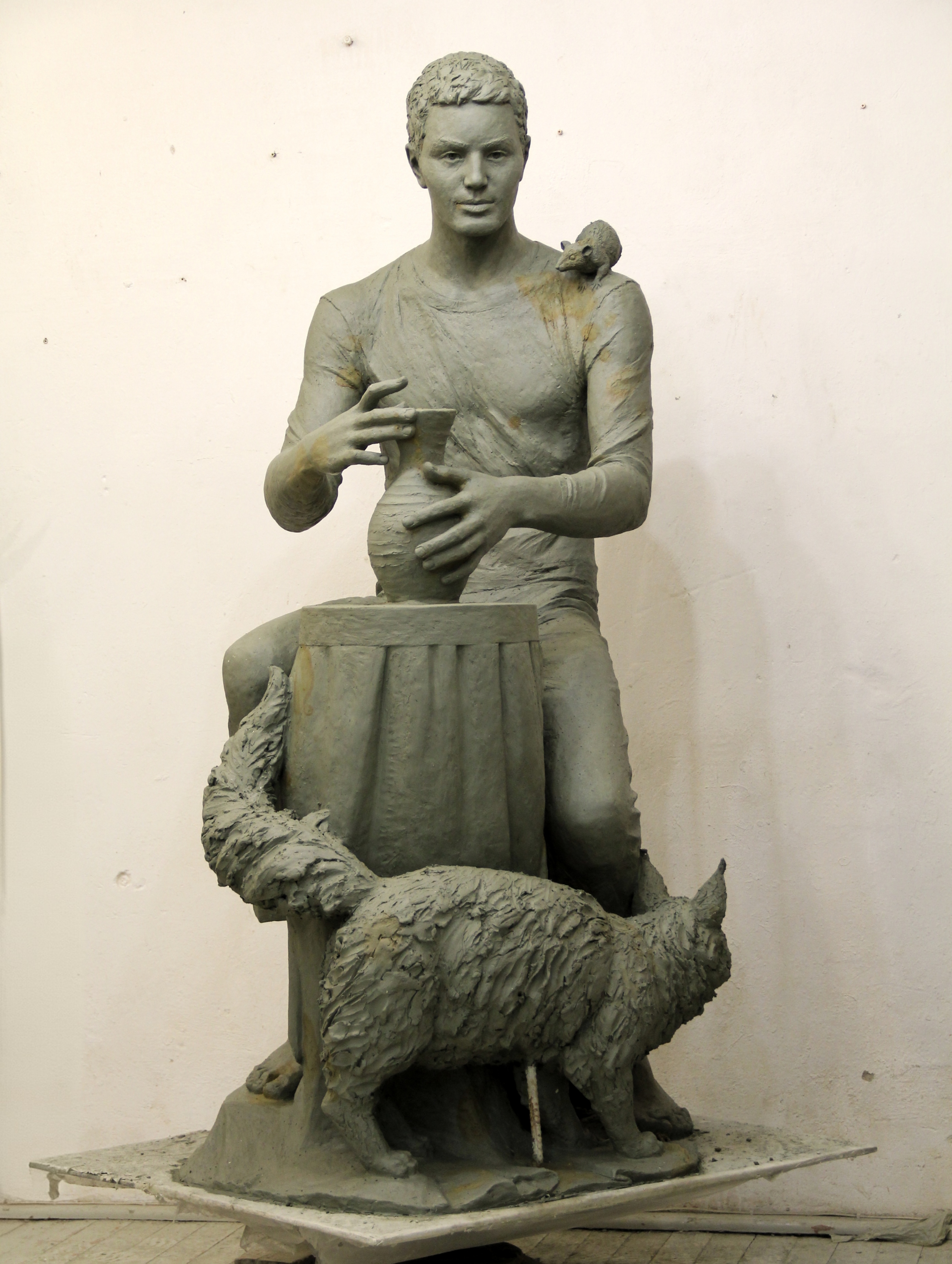 мемориальная скульптура на заказ, памятник на заказ, скульптор Ольга Колосова. Скульптурный портрет на заказ. Скульптурный бюст на заказ по фото .